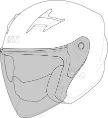 Rapid 1.0 OF Visor Clear X1-390009 VIS