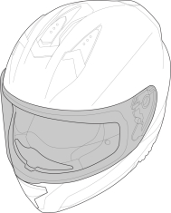 Rapid 1.0 Visor Clear X1-390003 VIS